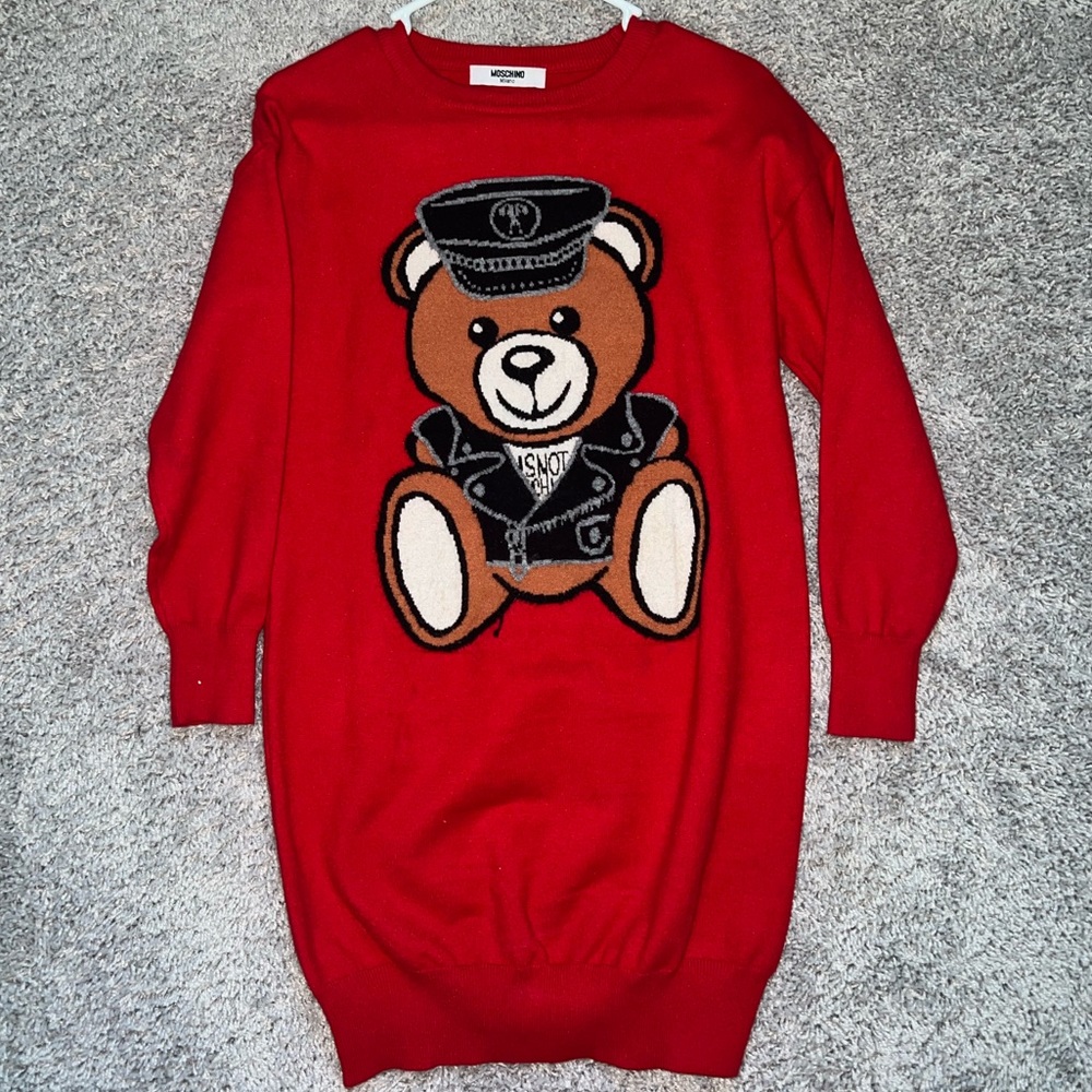 Moschino sweater dress